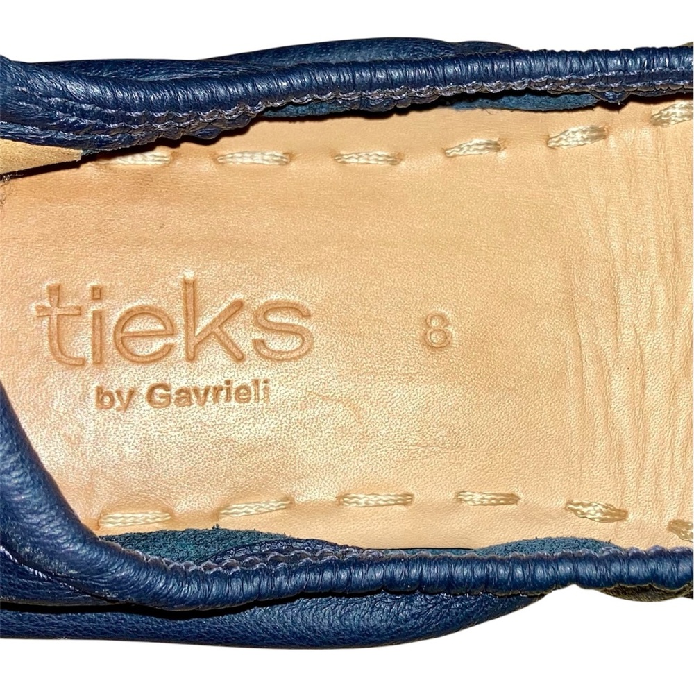 Tieks California Navy Leather Ballet Flats. Size 8. - Picture 13 of 15